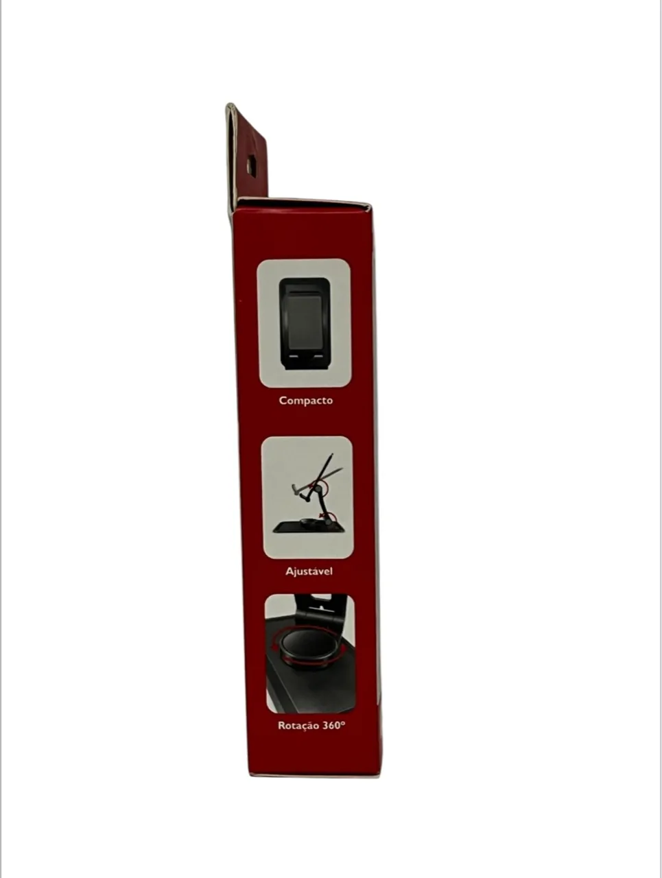 Suporte de Celular Xtrad CH505 com Rotação 360° - Ideal p/ Mesa, Cama ou Escritório