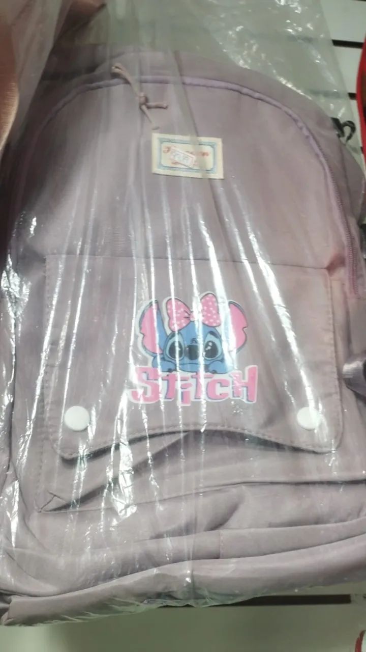 Mochila C/Estojo Stitch - Foto 2