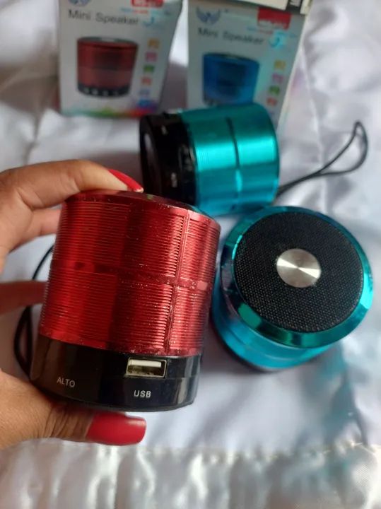 Mini Caixa de Som Bluetooth WS-887440255004940718082