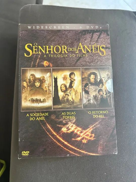 O Senhor dos Anéis - Trilogia Completa (DVD)