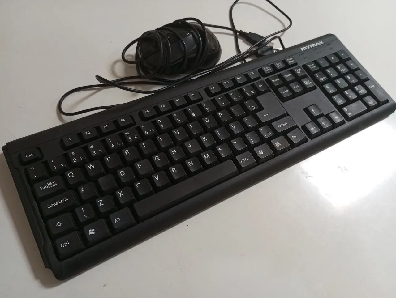 Kit Teclado e Mouse Mymax Original - Preto
