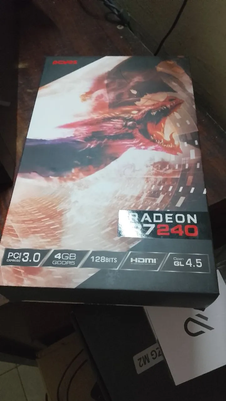 Placa de Vídeo Radeon 7240 4GB GDDR5