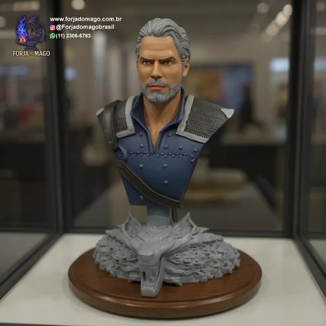 Action Figure The Witcher Geralt de Rivia - Foto 3