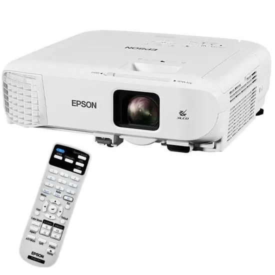 Projetor Epson PowerLite E20 3400 Lúmens - Lacrado na caixa 