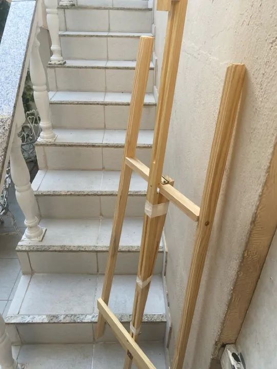 Cavalete de madeira SOUZART para pintura! - Foto 2