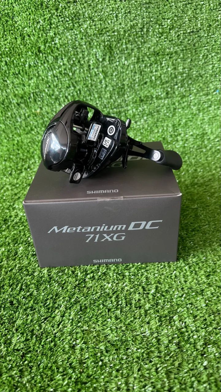 Carretilha Shimano Metanium DC 71 XG - Nova  - Foto 3