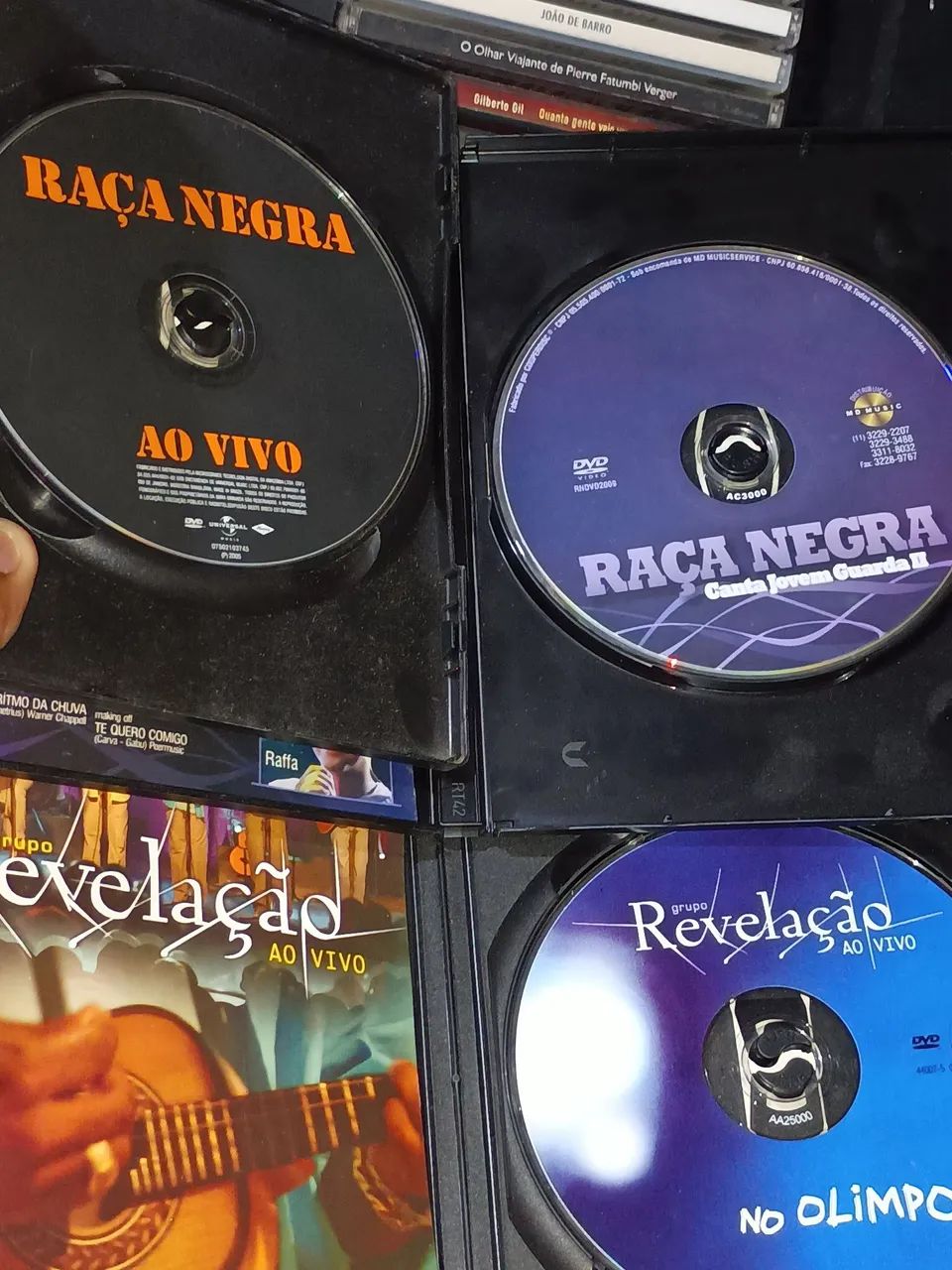 Lote com 6 DVDs de Samba  - Foto 4
