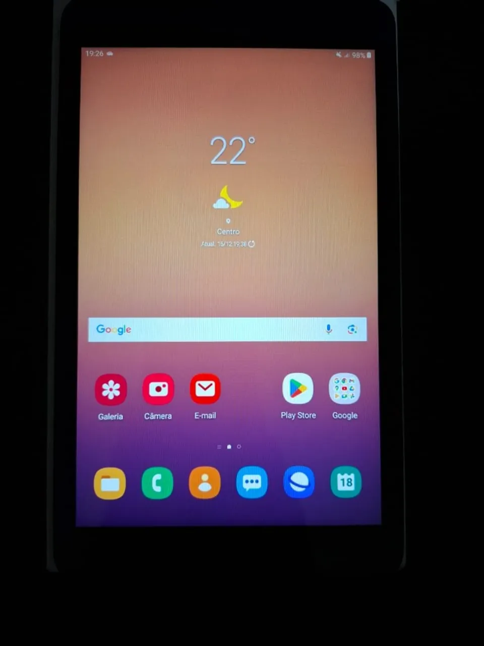 Tablet Samsung Galaxy Tab A 4G 16GB Tela de 8 polegadas