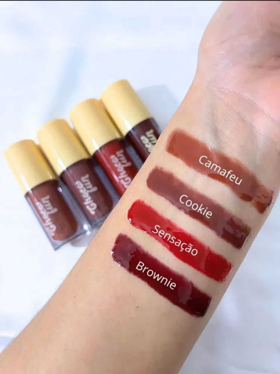 Gloss Tint Choco Fun Fenzza - Foto 2