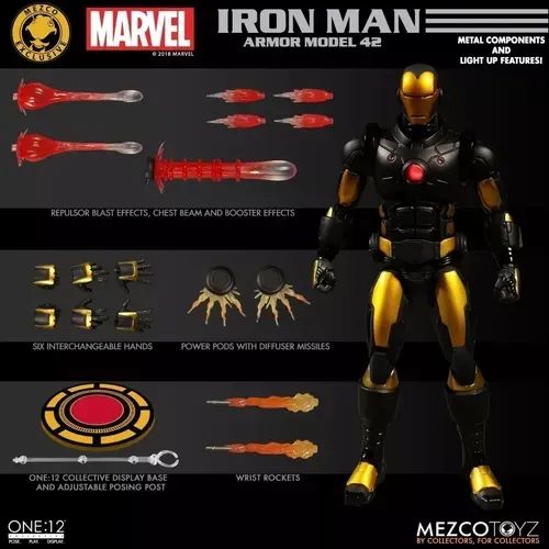 Mezco One:12 Ironman Px Exclusivo (Usado)