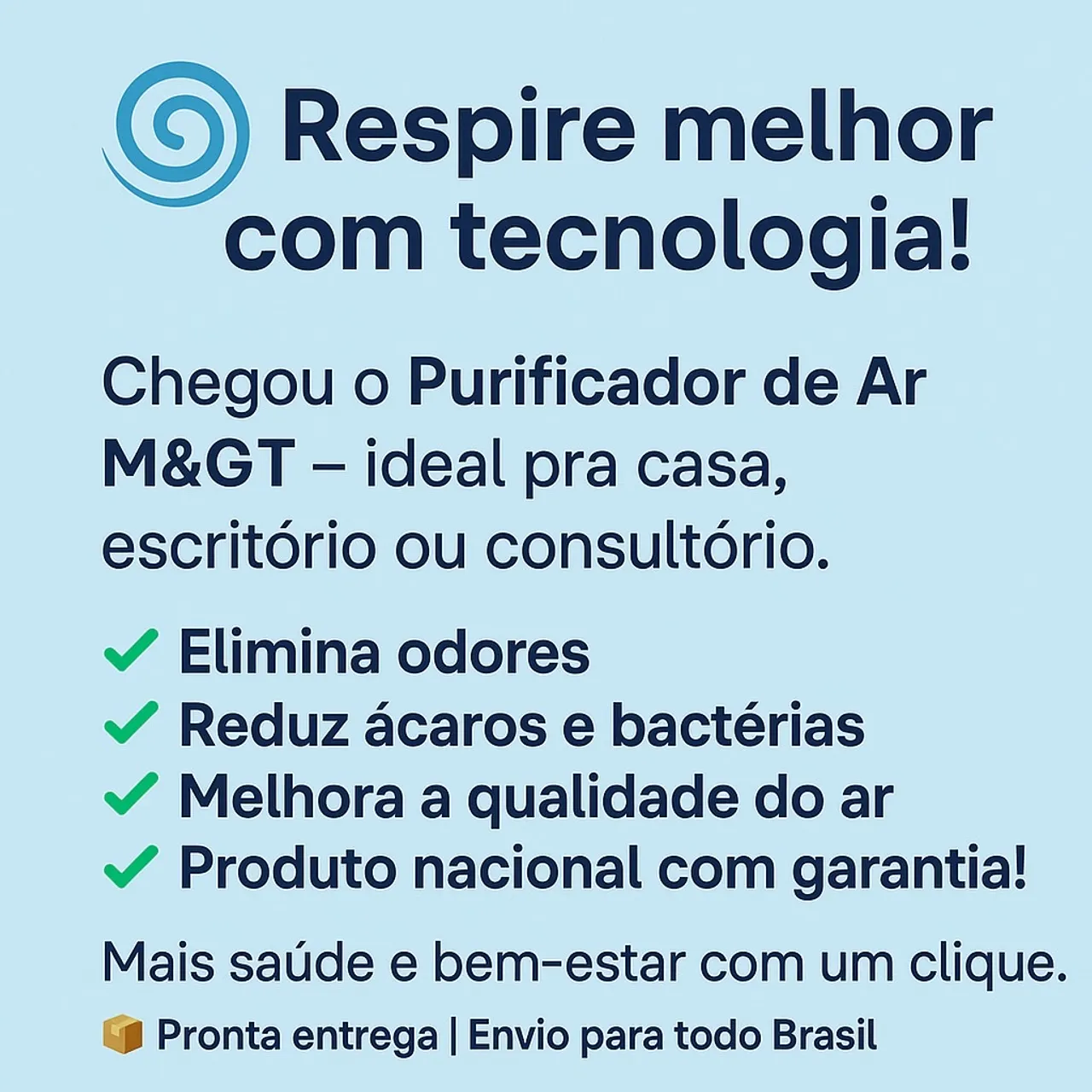 ? Purificador de Ar Iza com Ionizador - Silencioso e Eficiente
