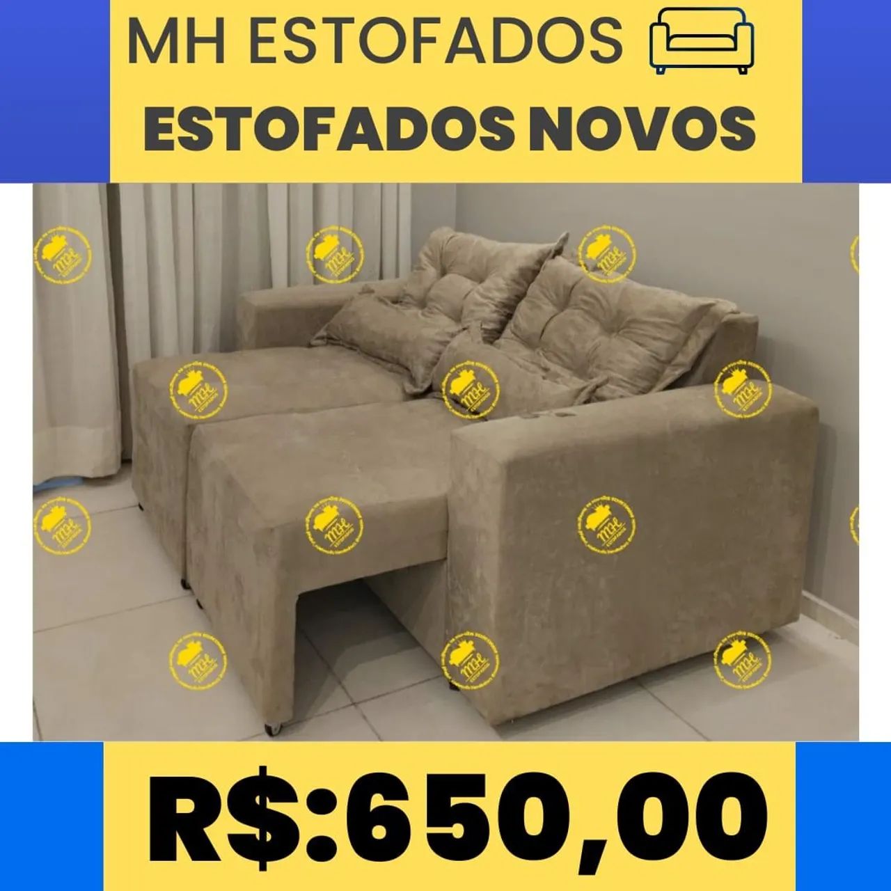 Sofá Modular Novo - Conforto e Elegância! - Foto 3
