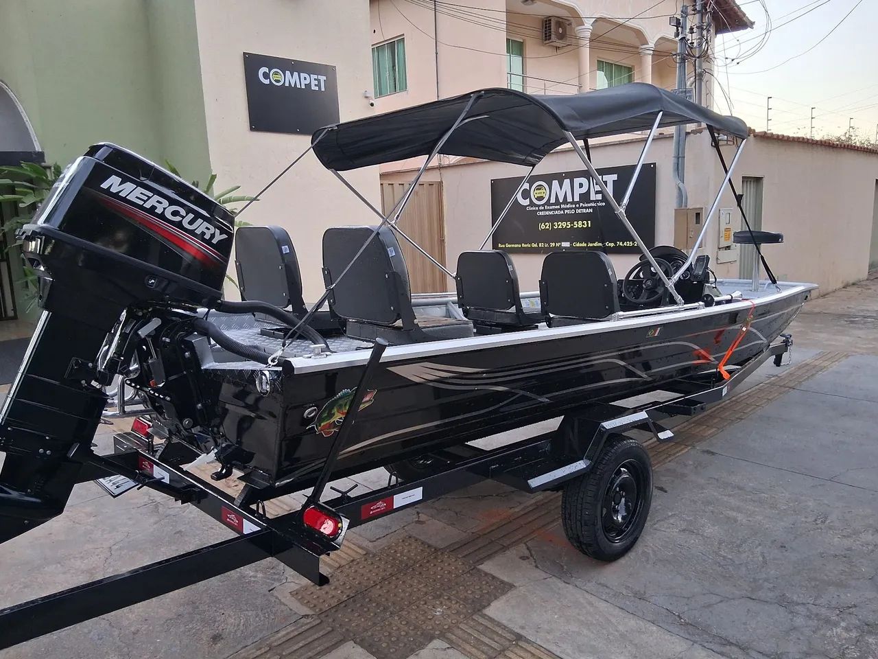 Lancha Flex 600 motor Mercury 50Hp zero 2026 - Foto 3