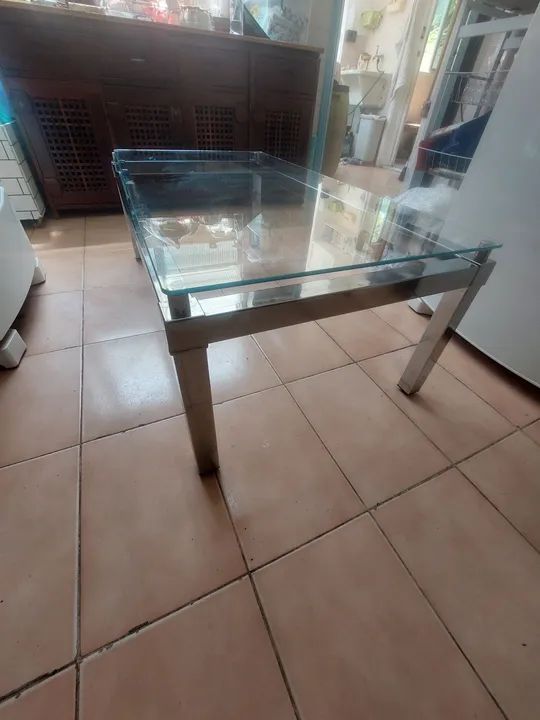 Mesa de Centro em Vidro Temperado64960523178241123