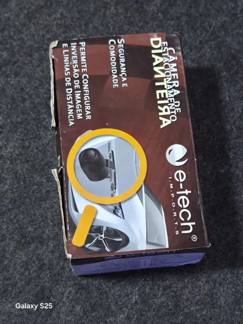 Câmera Estacionamento Dianteira E-Tech