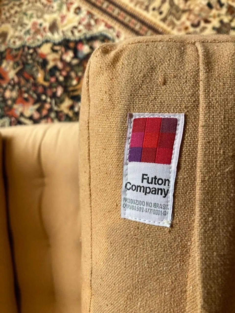 Futon Dobrável 2 em 1 (Vira Puff) - Confortável e Versátil - Foto 2