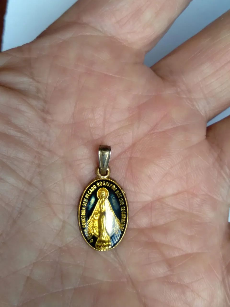 Mini medalha N.S.Aparecida