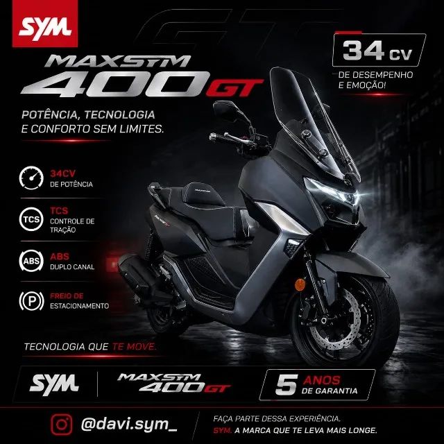 MAXSYM 400GT SYM - DAVI