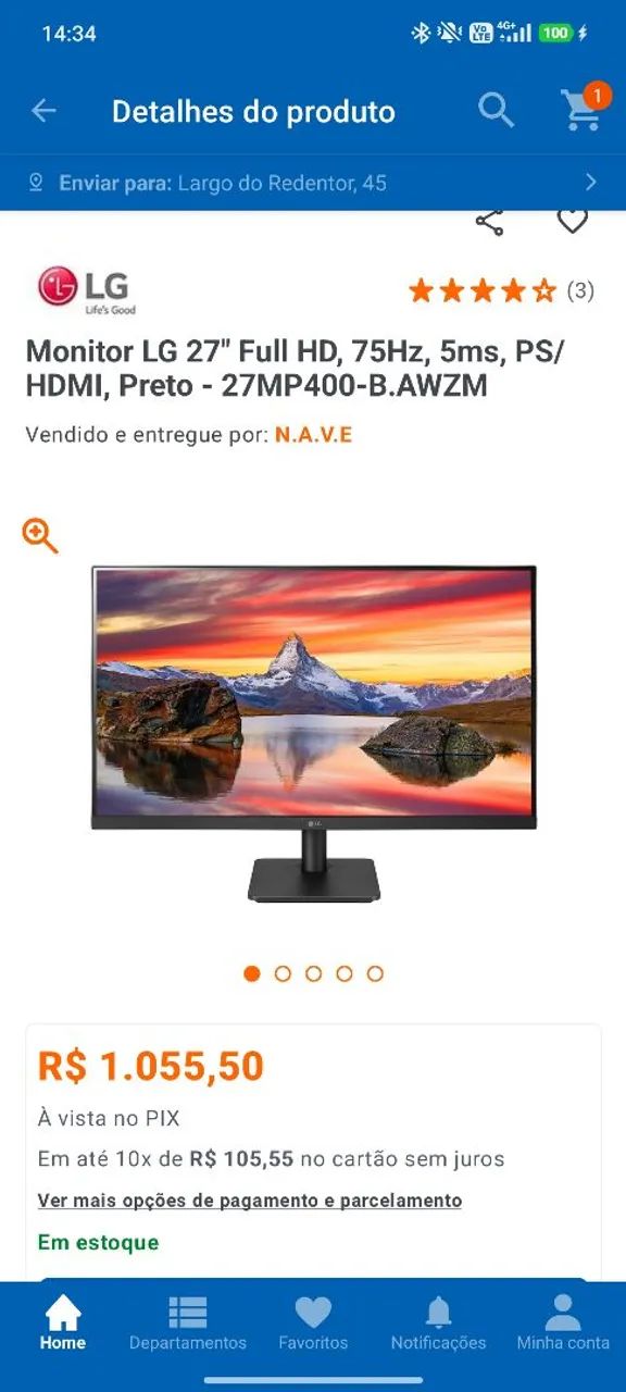 Monitor LG 27 pol - Foto 4