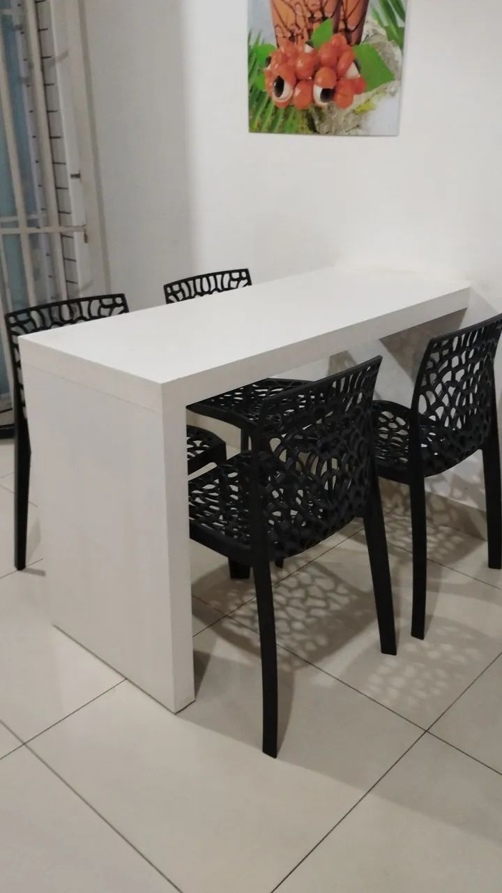  3 Mesas  de canto para lanchonete com 4 cadeiras cada mesa  - Foto 4