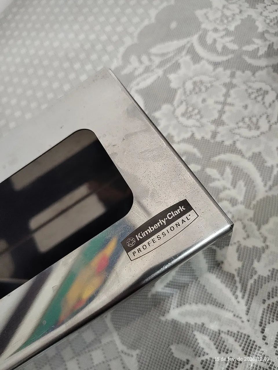 Suporte de lenços de papel em inox - Foto 2