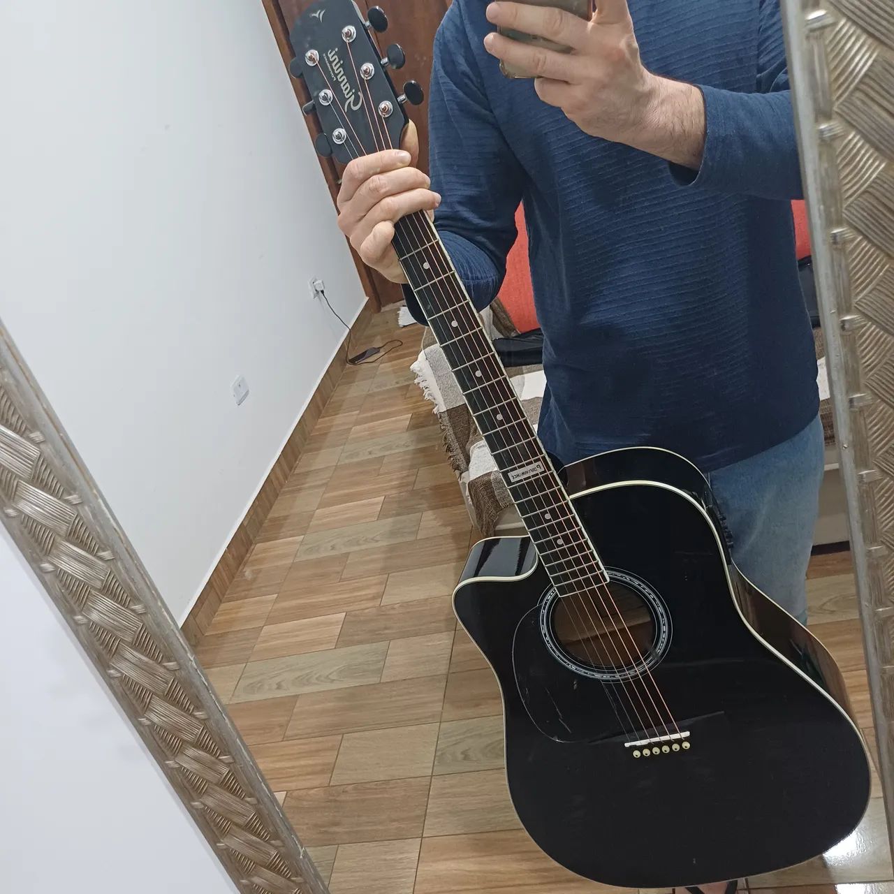 Violão preto Giannini  - Foto 5