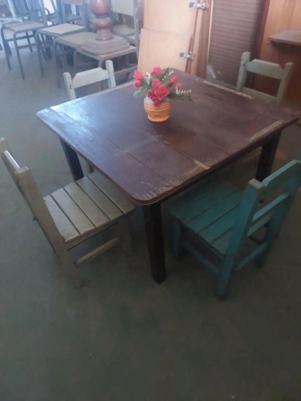 Jogo de Mesa com 4 cadeiras (Infantil) - Foto 2