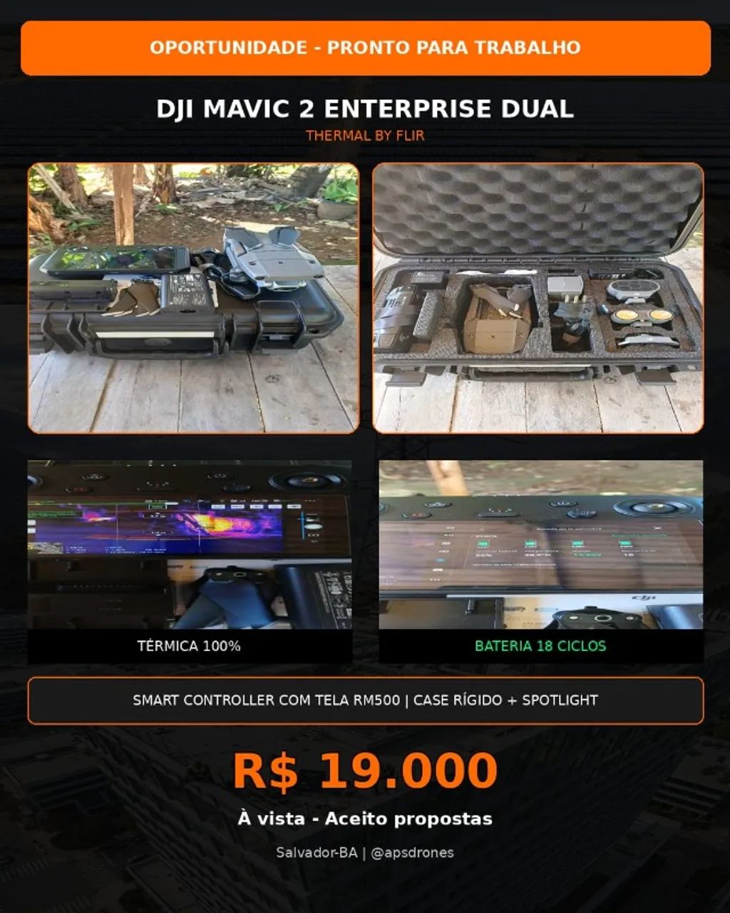 Drone Mavic 2 dual Enterprise