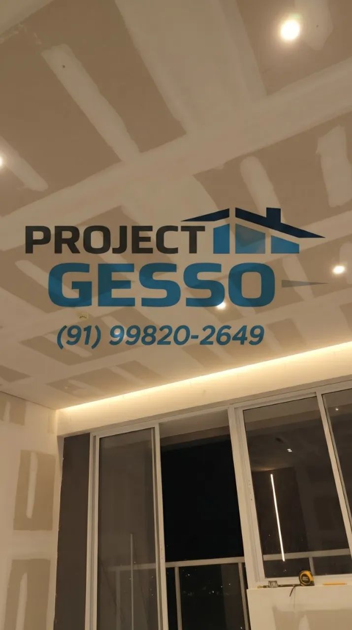forro de gesso instalado - Foto 4