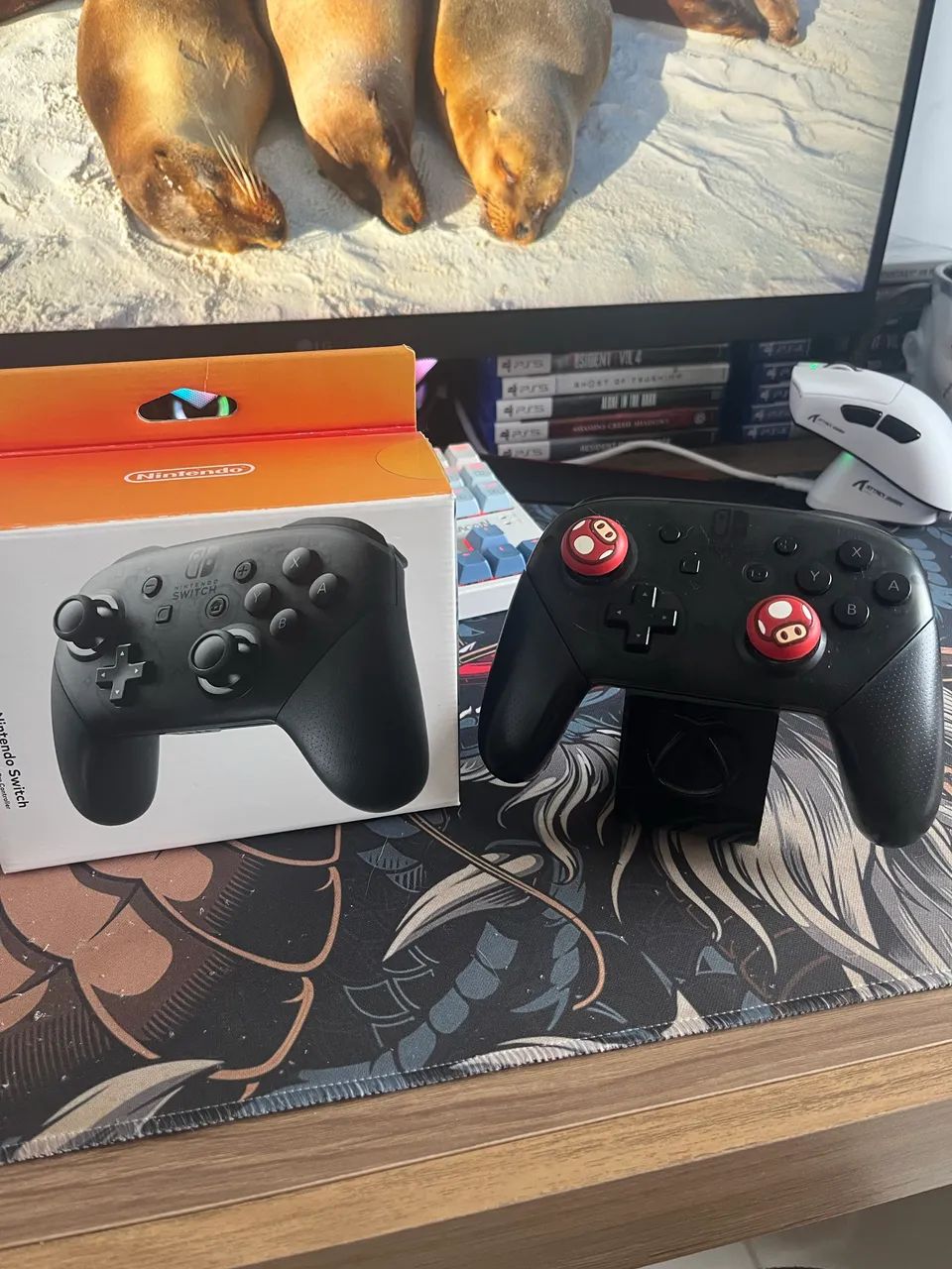 Pro controle Nintendo Switch  - Foto 3