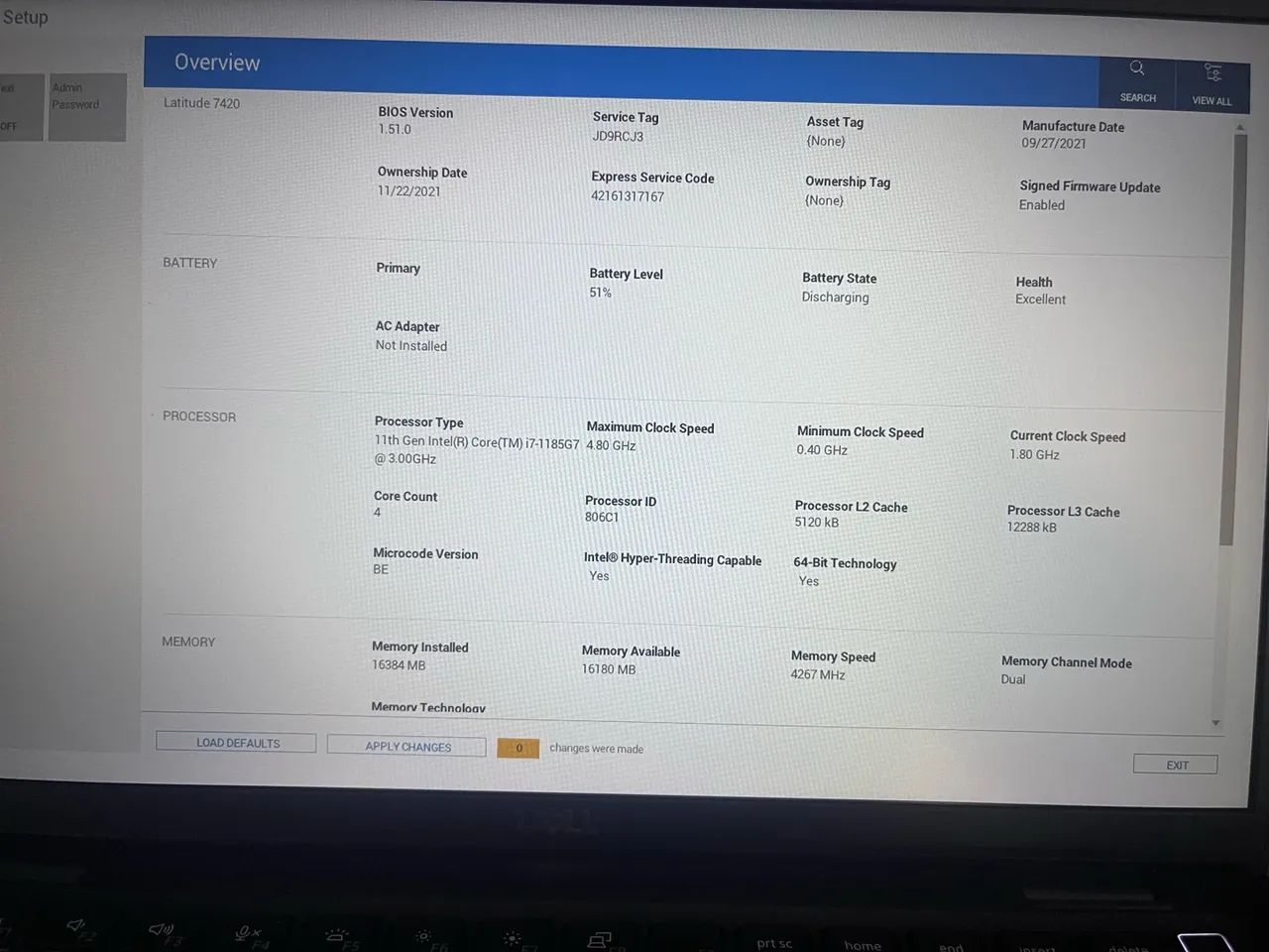 NOTEBOOK DELL LATIDUDE 7420 COREi17  - Foto 4