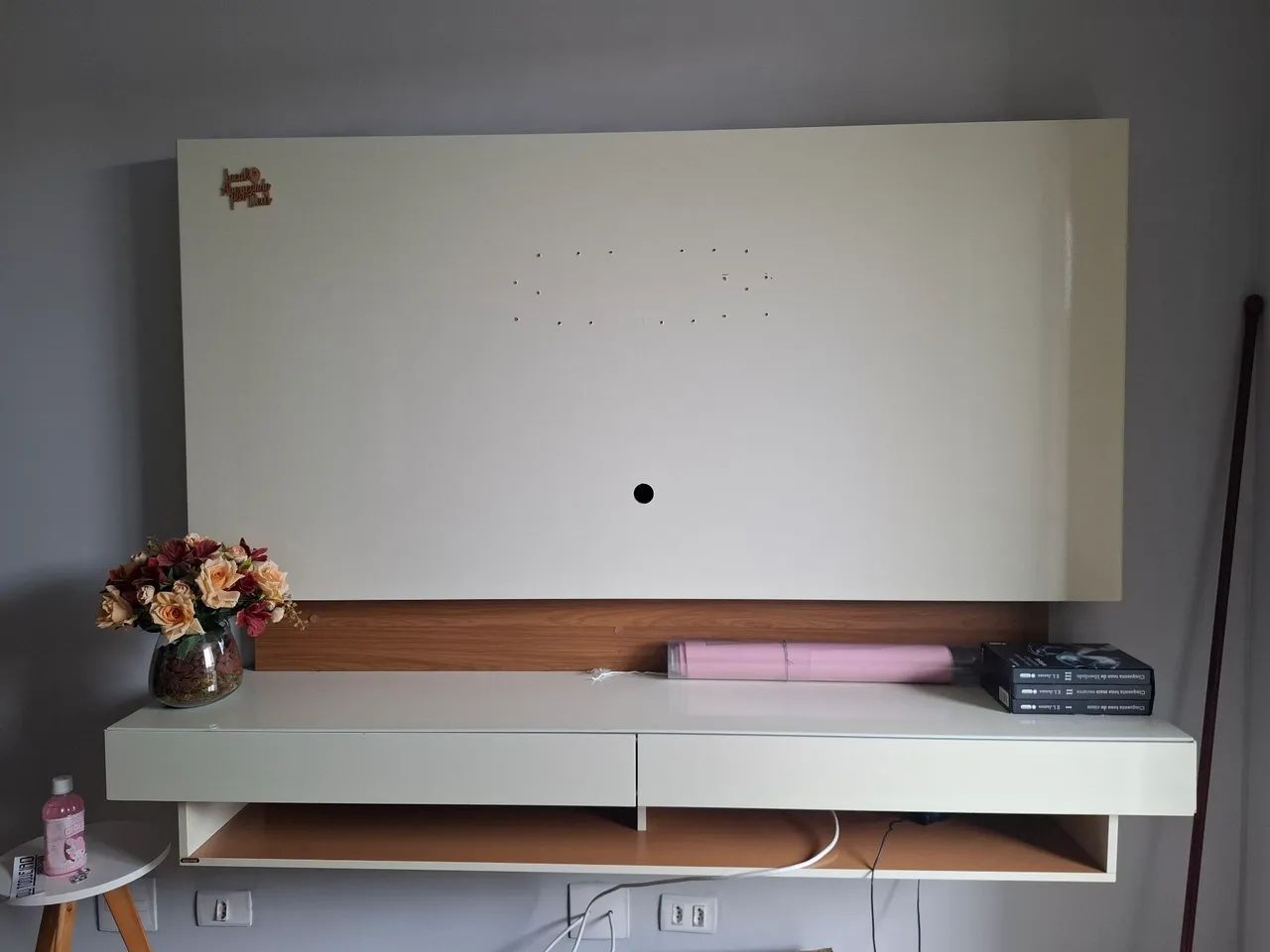 Painel para Tv Até 58 Polegadas 2 Gavetas Tb115l Dalla Costa - Foto 2