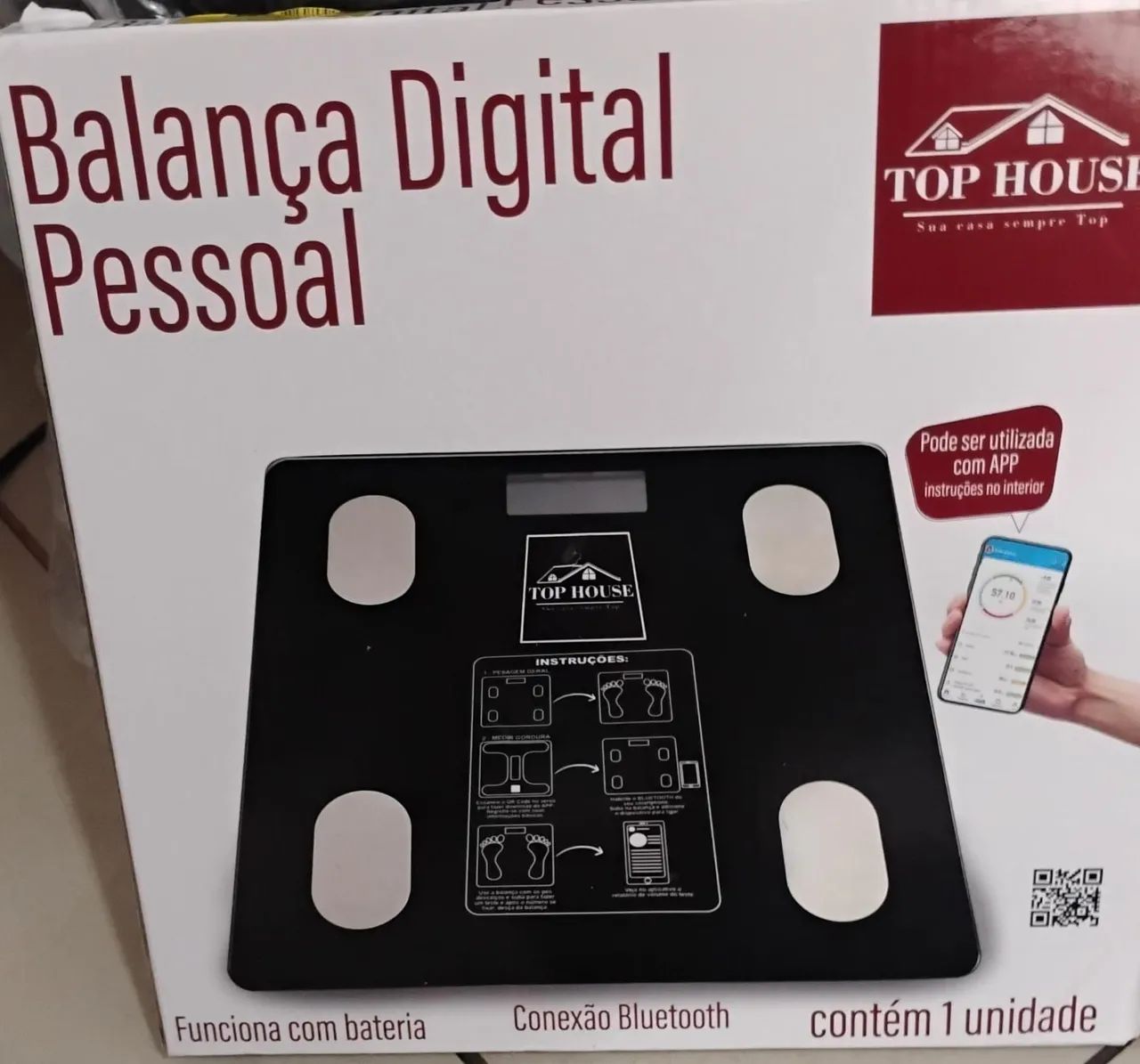 balança de bioimpedância