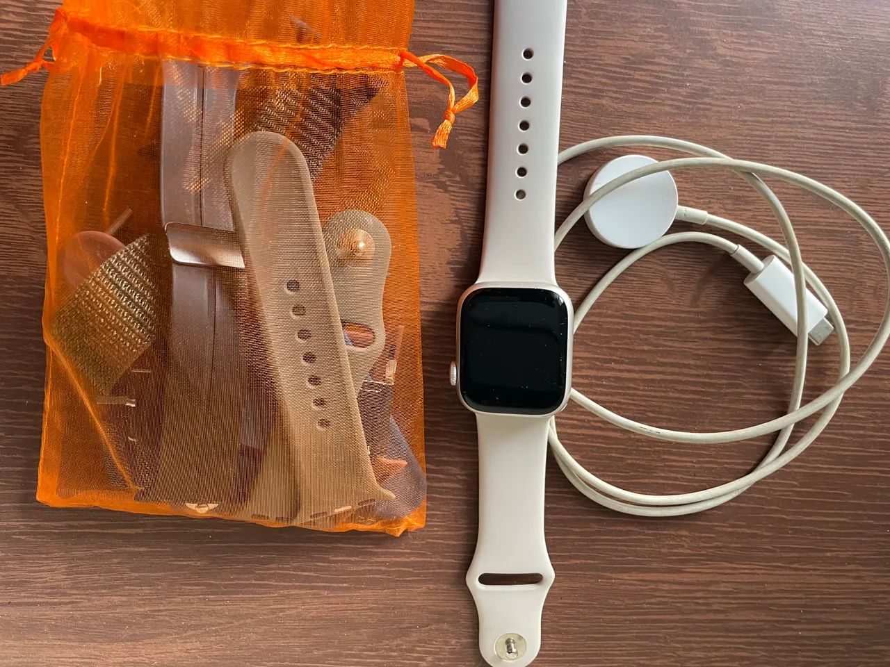 Apple Watch série 8 prata  - Foto 2