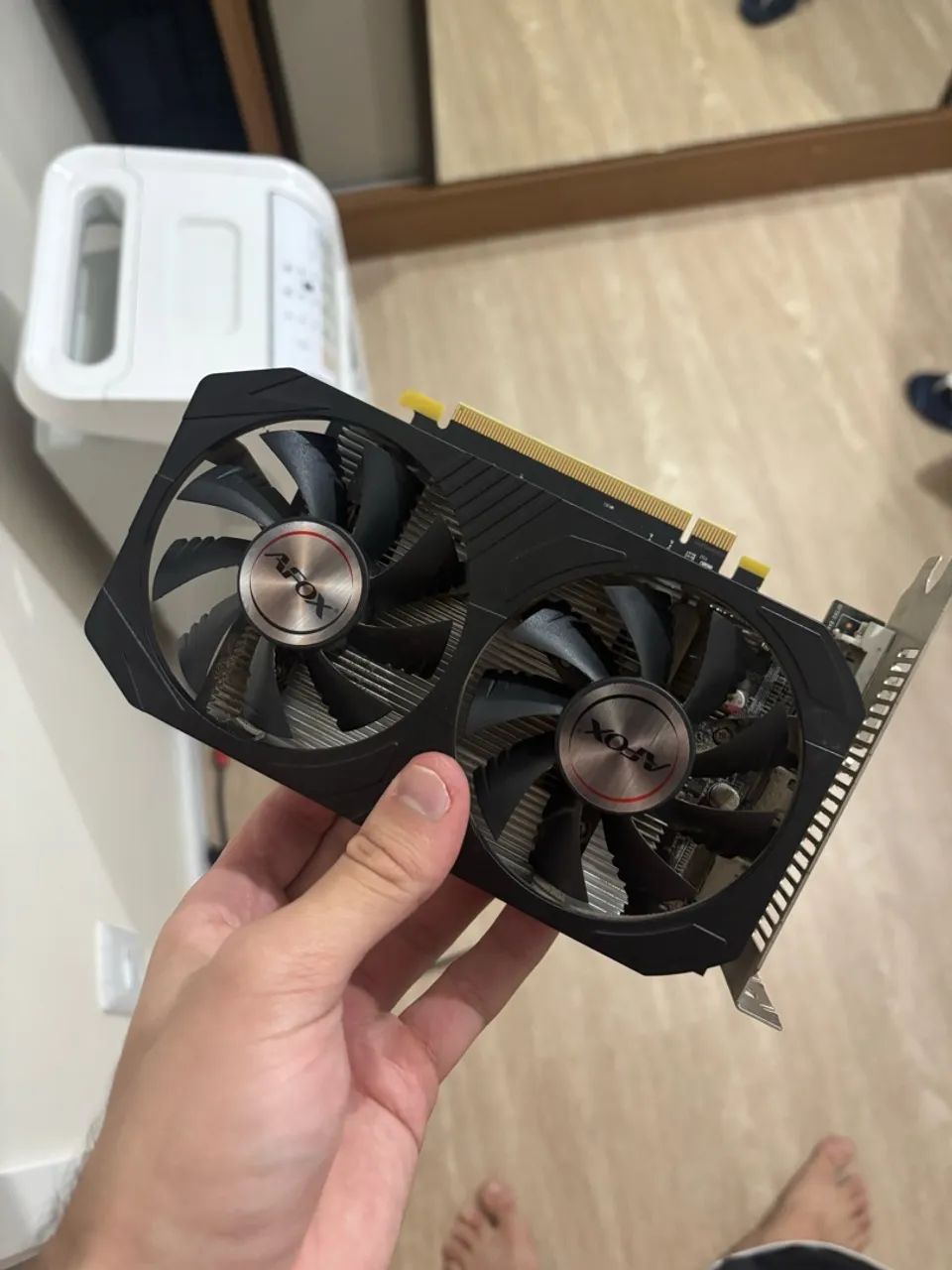 GPU RX 560 4GB (queimada)