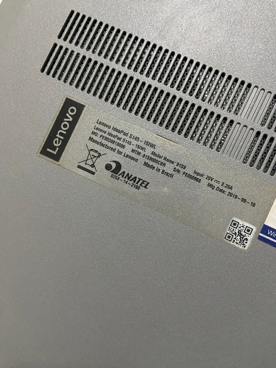 Computador Lenovo 2019 *para peças* - Foto 4