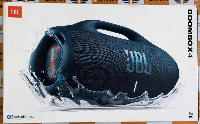 Jbl Boombox 4 Azul Lacrada