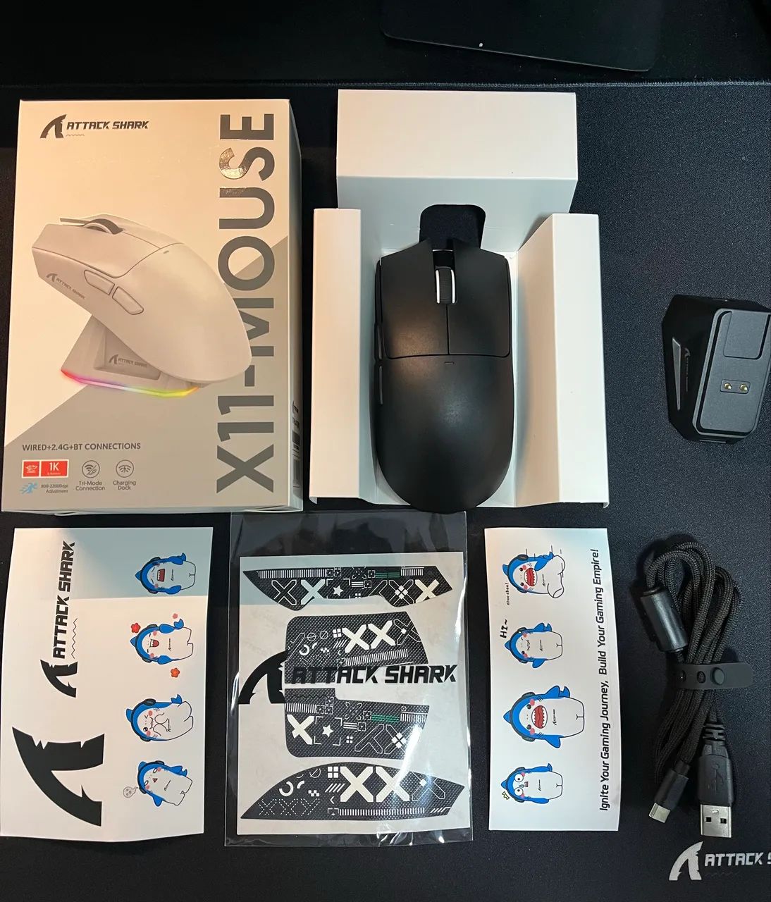 Mouse Attack shark x11 - Foto 3