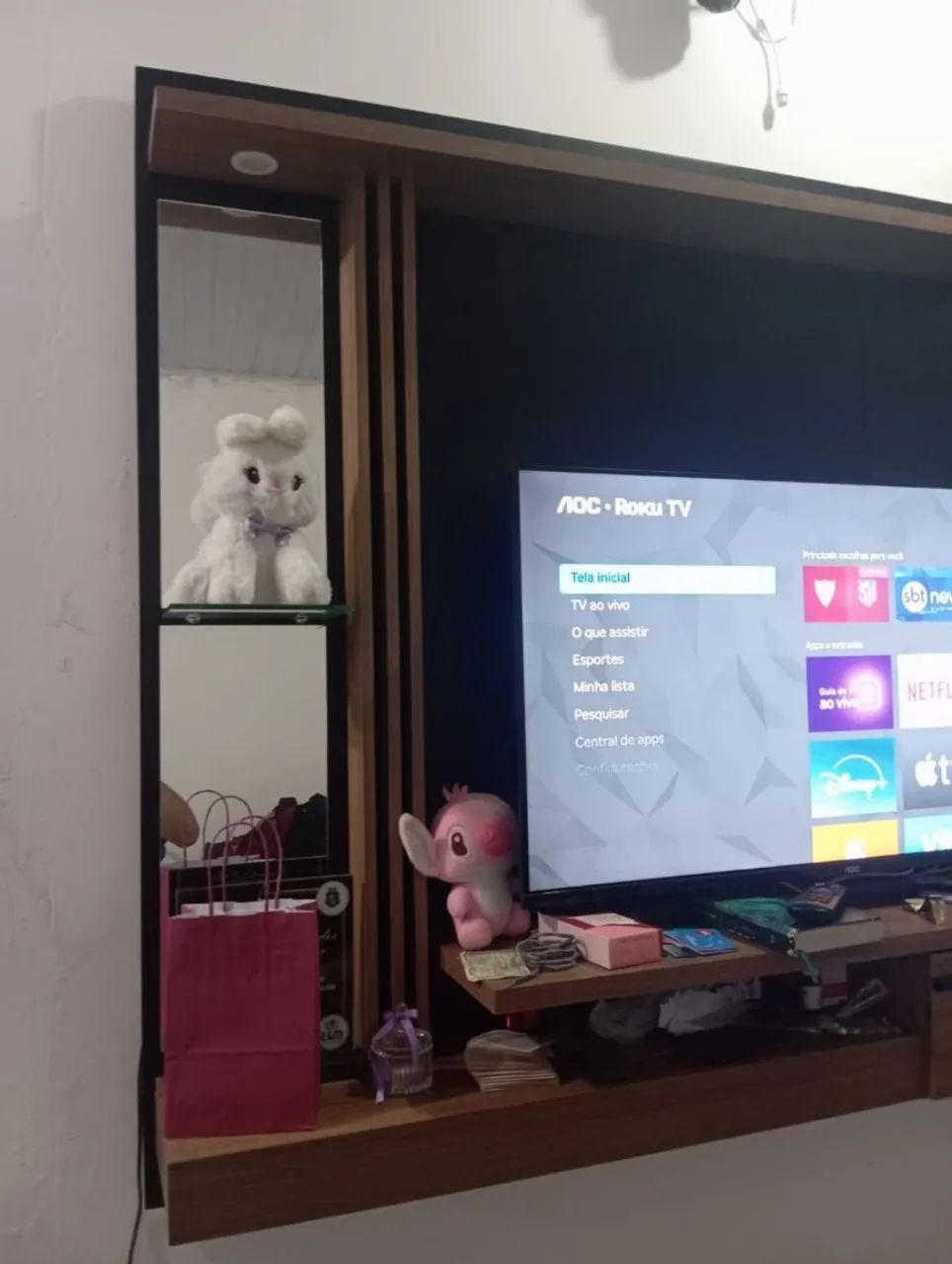 Painel para TV Até 55 Polegadas com Led - Foto 2