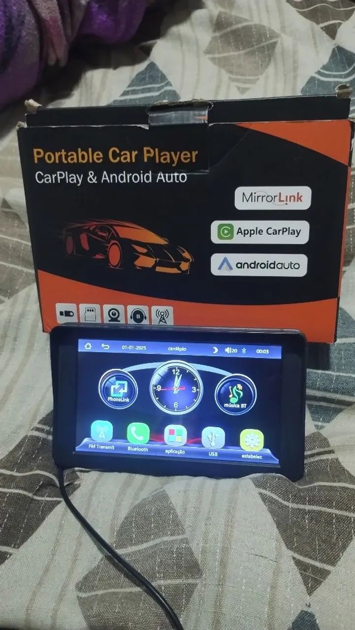 Multimídia Android para carro 