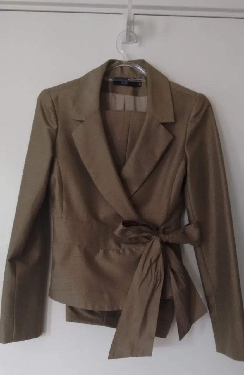 Conjunto de terninho verde feminino - Foto 2
