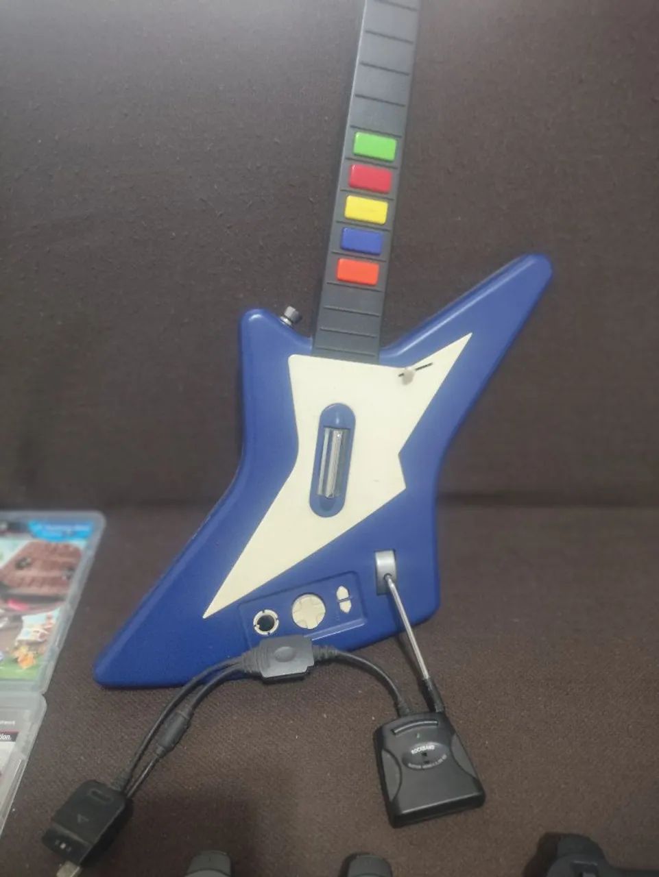 Ps3 + guitarra + ps move - Foto 4