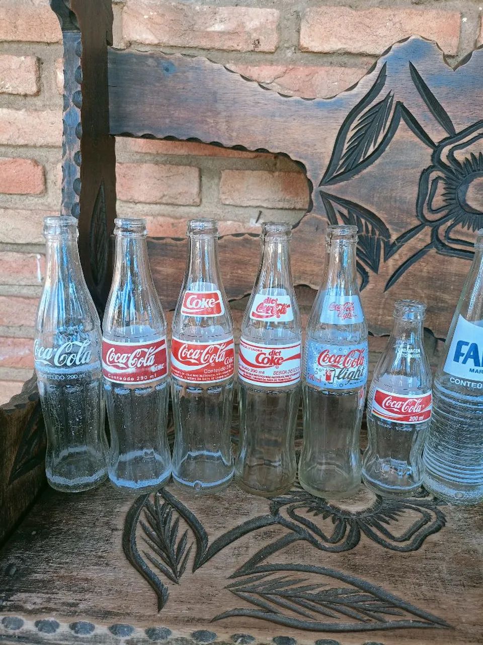 Coleção de garrafas antigas  - Foto 2