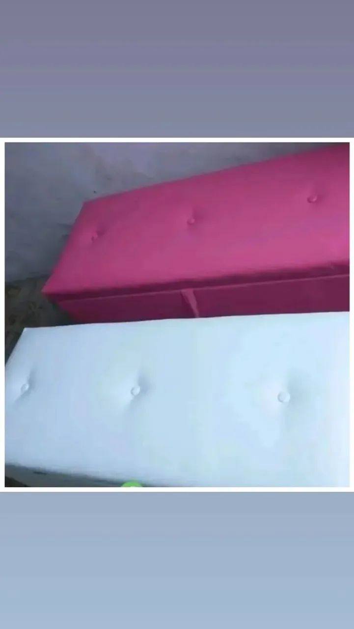 Puffs baú com preço de fábrica whatsapp *
