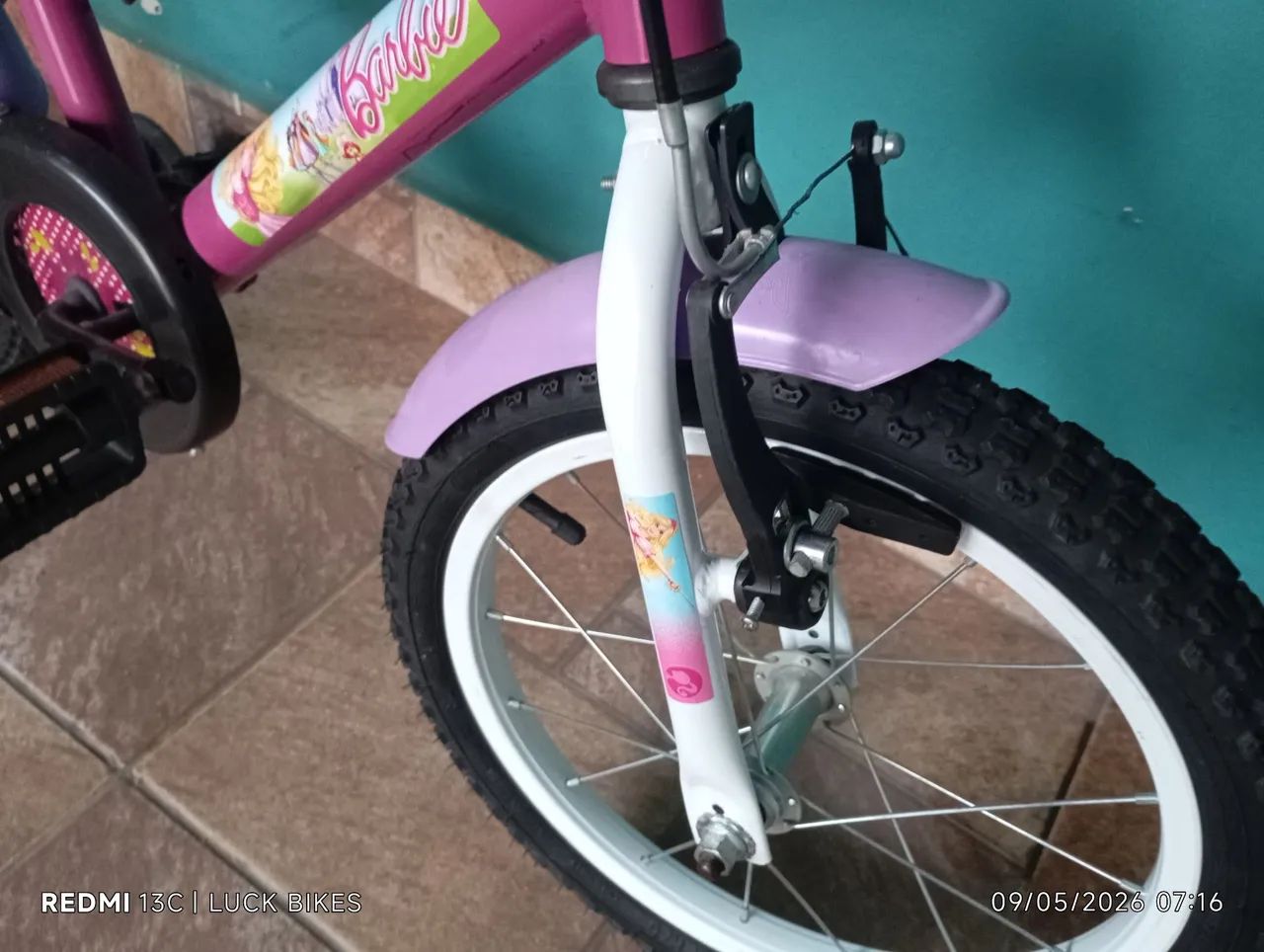 Bicicleta Barbie aro 16  - Foto 3