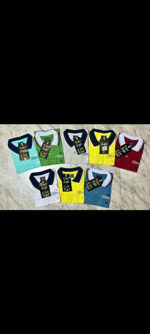 camisas gola polo infantil - Foto 2