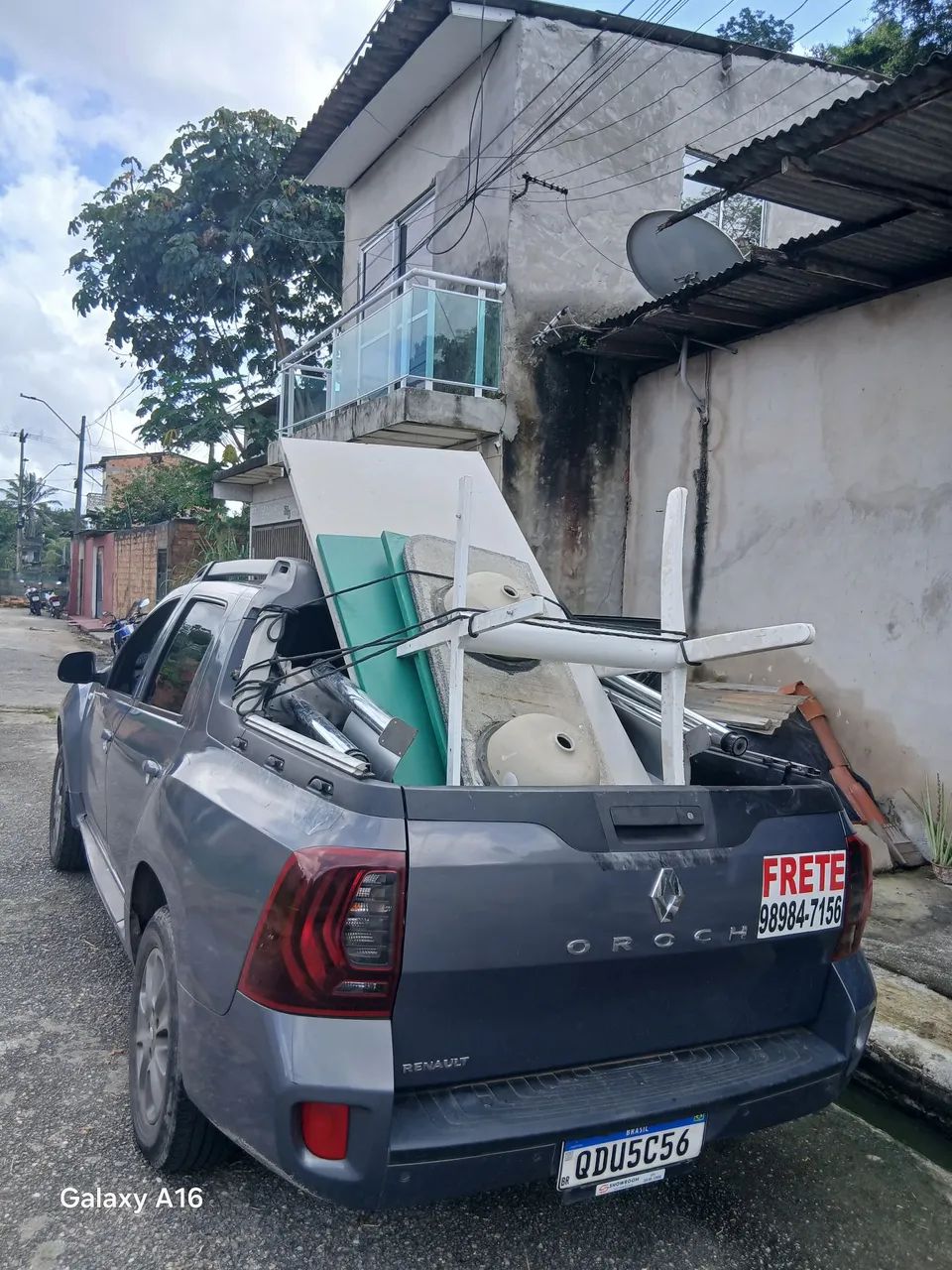 Fretes pequenas mudanças 