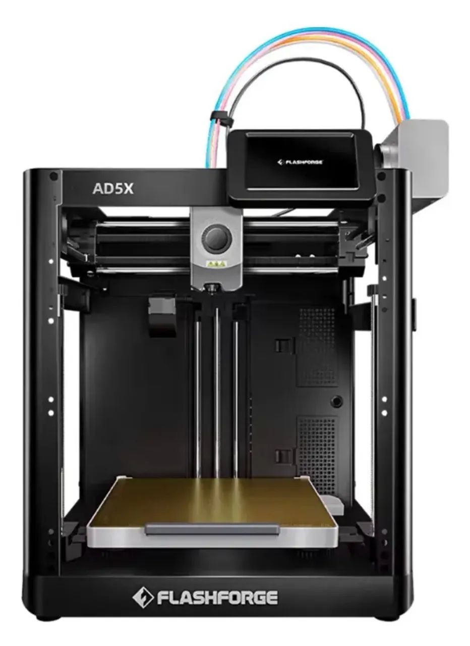 Impressora 3D Flashforge Ad5x Preto Fdm Multimaterial Filamento 1.75mm