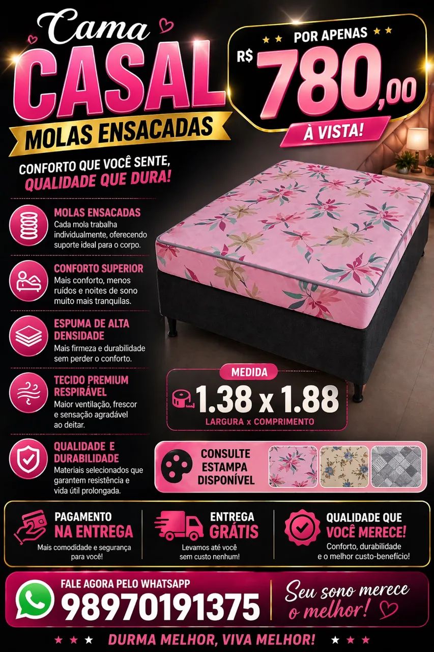 Cama molas Ensacada 