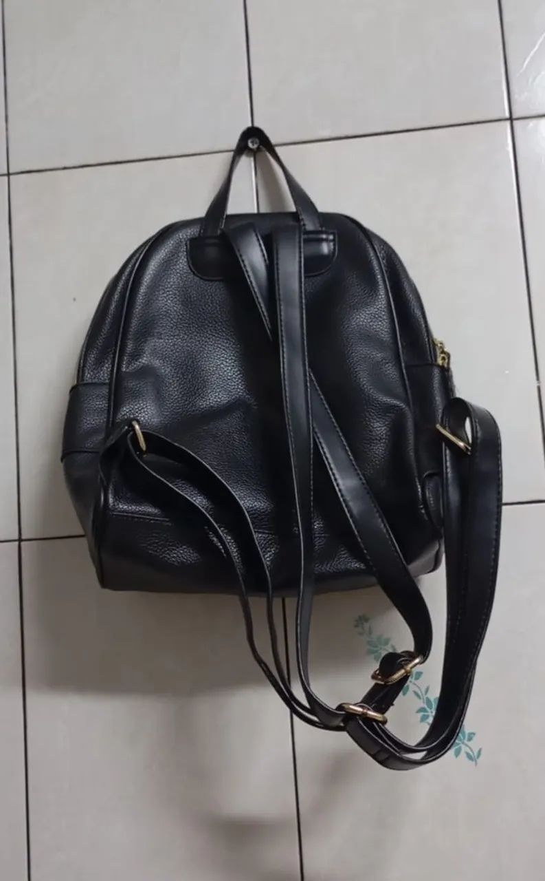 Mochila feminina Chenson preta - Foto 4